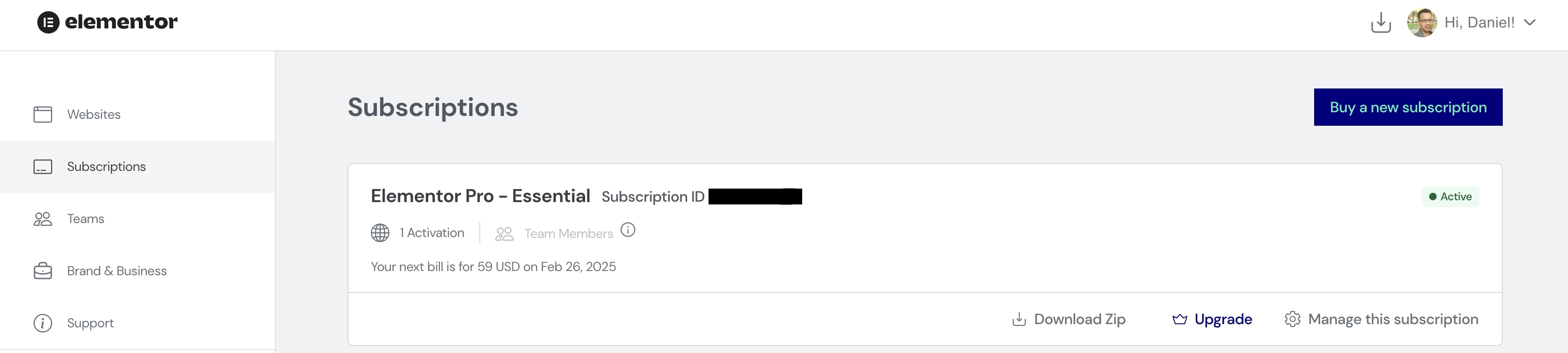 Download Elementor Pro